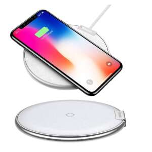 Baseus iX Vezetéknélküli Töltési Pad - Fehér