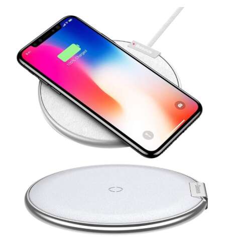 Baseus iX Vezetéknélküli Töltési Pad - Fehér