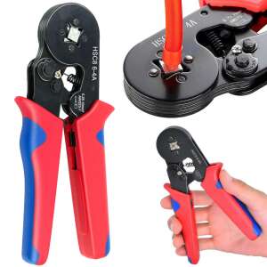 Kábel Krimpelő, 0,25-10mm², Vezeték Krimpelő, Elektromos Krimpelő, Sorkapocs Krimpelő, Krimpelő Fogó, Vezeték Lehámozás, Vezeték Vágó, Krimpelő Eszköz Elektromos Munkához - Kutyafekhely