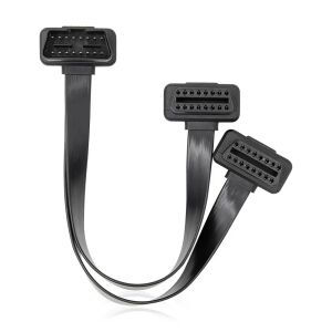 Y OBD2 Elágazó Kábel - 30cm Lapos 127373052 - Gépjármű diagnosztikai eszköz kiegészítő