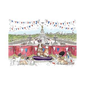 Ravensburger Királyi Koronázás Kutyákkal puzzle 1000 komada - Ravensburger Puzzle