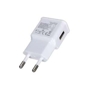 Biely 1A USB nabíjačka do zásuvky pre smart hodinky - Sieťové adaptéry