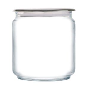 Luminarc Plano 750ml üveg ételtároló szürke fedővel - Luminarc