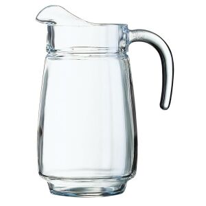 Luminarc Tivoli 2.3L átlátszó üveg kancsó fehér háttérrel - Luminarc