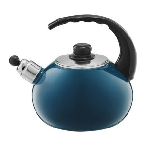 Emalia Olkusz türkiz zománcozott vízforraló, 2.5 literes tűzhely vízforraló - Teafőző