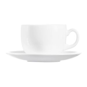 Luminarc Diwali fehér kávéscsésze és alátét - Luminarc