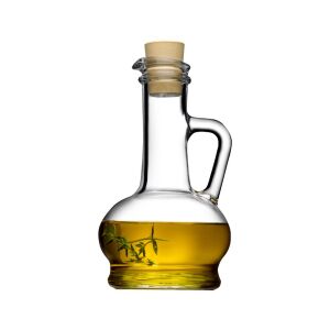 Pasabahce olajadagoló olívaolajjal és fűszernövényekkel töltve - Pasabahce