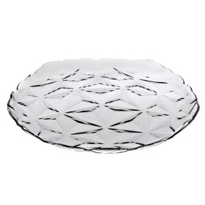 Pasabahce Estrella 28cm Üvegtorta Tál, Áttetsző Kínáló Tányér - Pasabahce