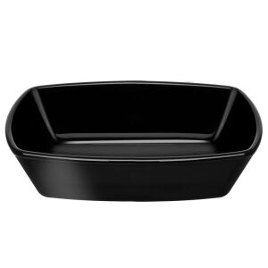 Pasabahce Tokio fekete tálaló tál, közelkép - Pasabahce