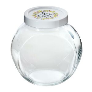 Pasabahce Bella 2L üveg tárolóedény fedővel - Pasabahce