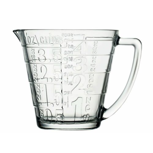 Pasabahce Basic 1.13L Üveg Mérőkancsó Fogantyúval