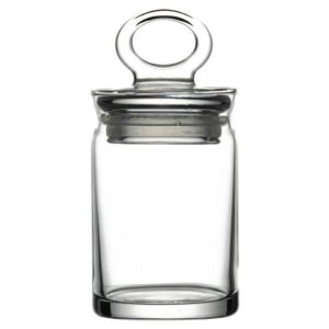 Pasabahce 240 ml-es átlátszó üveg konyhai tárolóedény fedővel - Pasabahce