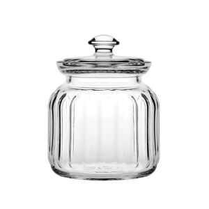 Pasabahce Viva 900 ml bordázott üvegtároló edény fedővel - Pasabahce