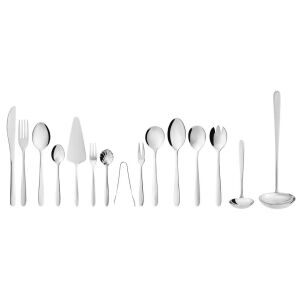 Ambition Roma 72 részes evőeszköz készlet, rozsdamentes acél evőeszköz formális étkezéshez és mindennapi használatra - Evőeszköz