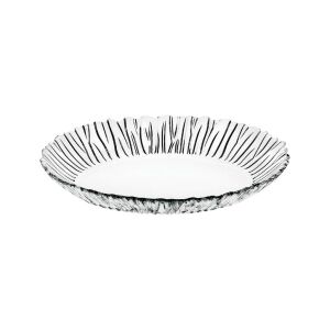 Pasabahce Aurora üveg kínálótál fehér alapon - Pasabahce