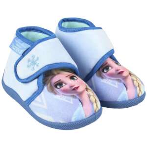Disney Frozen Elsa Kinderschlappen, Blau und Weiß, Weich und Bequem - Schuhe mit weichen Sohlen, Schuhe für den Kinderwagen