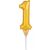 Gold, Arany No. 1 Foil Balloon for Cake 15 cm 103866529
