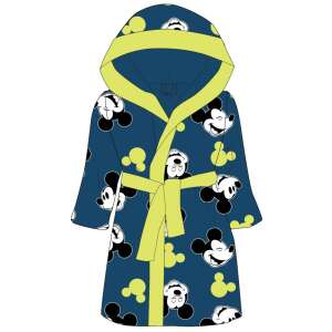 Disney Mickey Mouse Detský župan, Modrý so žltým lemom, 92-128 cm - Detské župany