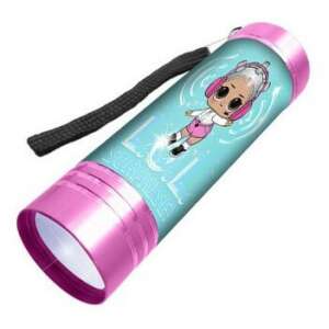 LOL Surprise LED flashlight with a pink and blue design featuring a LOL doll character - Flashlight & Headlamp