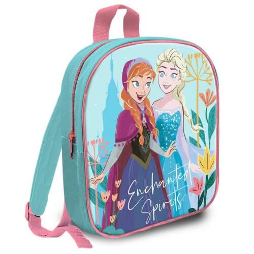 Plecak Disney Frozen Enchanted Spirits z Anną i Elsą, niebieski i różowy, 29 cm