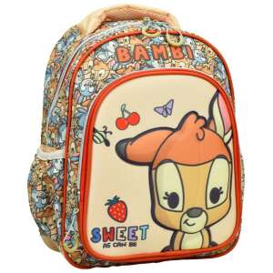 Disney Bambi Sweet batoh, 30 cm, s roztomilým vzorom Bambi, jahodou a nápisom 'Sweet as can be' - Batohy, tašky pre škôlkarov