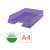 Esselte Colour'Breeze Lavender A4 Document Tray with Made in Europe Label
