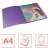 Esselte Colour Breeze Lavender A4 Ring Binder with 140 sheets