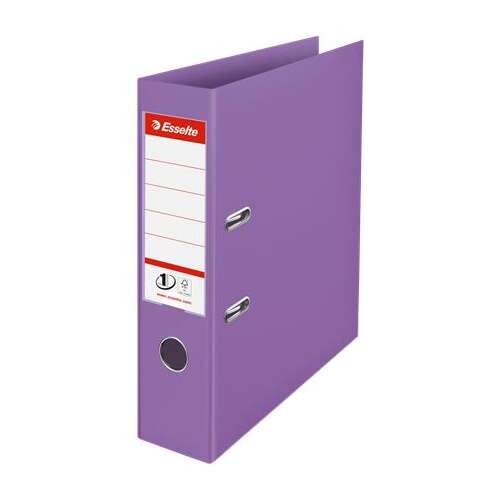 ESSELTE Organizator de documente, 75 mm, A4, PP, cu protecție pentru margini, ESSELTE "Colour`Breeze", lavanda