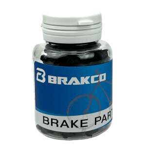 Brakco 35 mm-es gumi fékbetétek V-fékekhez, 30 darab újratölthető tartályban - BikeTrade