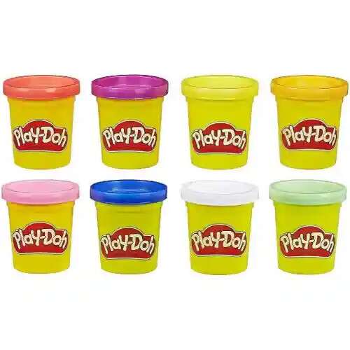Hasbro Play-Doh 8 tégelyes színes gyurmakészlet 103886217