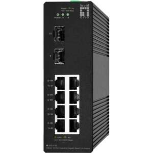 LevelOne IGS-2110 mrežni prekidač upravljan L2 Gigabit Ethernet (10/100/1000) Crni (IGS-2110) 103887813 - Switch