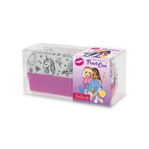 Bestiez colorează-ți propria cutie de creioane cu 6 markere, design cu unicorn - Grafix