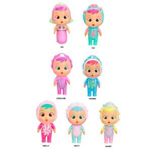 Cry Babies Magic Tears Shiny Shells baba kollekció, tartalmazza Misty, Sia, Kai, Coraline, Marina, Shelly és Sandy babákat - IMC Toys