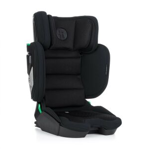 Petite & Mars Flex Pro i-Size Car Seat, black, angled view - Petite&Mars