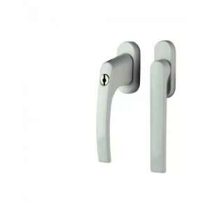 Biela uzamykateľná súprava okenných kľučiek pre rolety - Gule a kľučky dverí