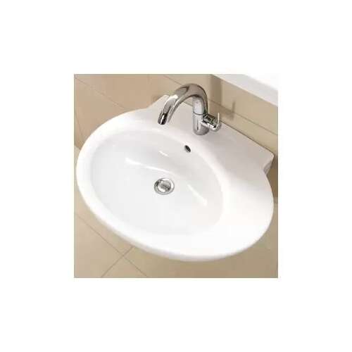 Villeroy & Boch Aveo 60cm falra szerelhető mosdó CeramicPlus technológiával 