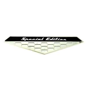 Special Edition car emblem, 3D embossed, chrome, black, adhesive tape, car styling, car accessories - Car decal