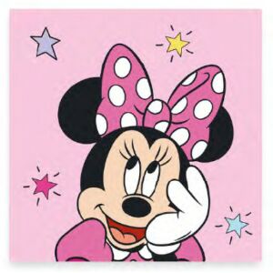 Disney Minnie Mouse Pink Hand Towel 30x30 cm - Towel