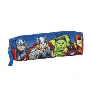 Avengers pencil case, blue with Captain America, Thor, Hulk, Iron Man - Pencil Case
