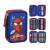 Marvel Spiderman What's Up pencil case, collage showing different angles and contents