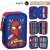 Marvel Spiderman What's Up pencil case, collage showing different angles and contents