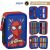 Spiderman Giotto 3-compartment filled pencil case collage