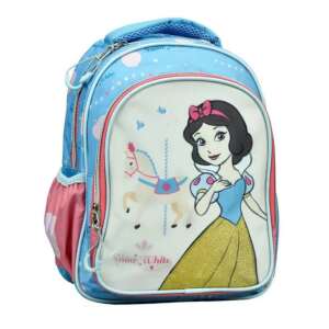 Disney Prinzessinnen Schneewittchen Rucksack, blau und rosa, mit einem Bild von Schneewittchen und einem Karussellpferd - Homyl Rucksäcke & Taschen für Kindergarten