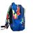 Side view of Spiderman splotch backpack 30cm, Marvel Comics bag with pockets