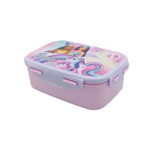 Barbie unicorn lunch box, pink and purple lunchbox for kids, school lunchbox, kids lunchbox, lunchbox for girls, unicorn lunchbox - Barbie