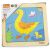 Viga Toys kacsa témájú fa puzzle csomagolásban