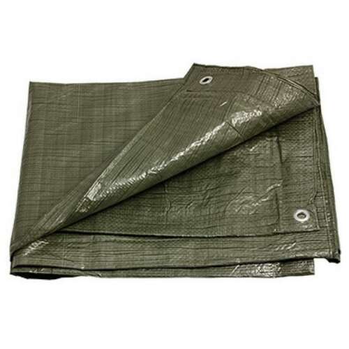 Erős Zöld Takaróponyva - 3x4m - 110g/m²