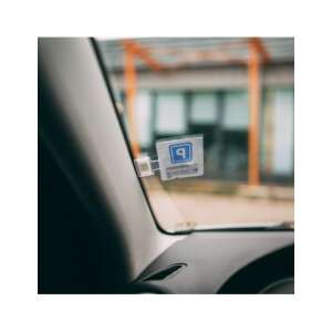 Parkticket-Halter, Windschutzscheibe, Klebeband, transparent - Autoorganizer