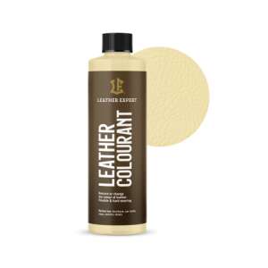 Leather Expert Leather Colourant 250ml in Beige ButterMilk 104 color, leather dye for furniture, car seats, bags, jackets, shoes - Leather Expert