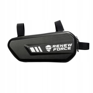 Renew Force waterproof bicycle frame bag, black - Bicycle Bag